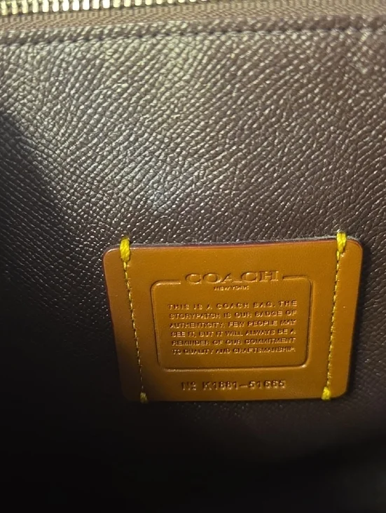 Coach Delicate Pink Charlie Convertible Tote - Picture 8 of 9